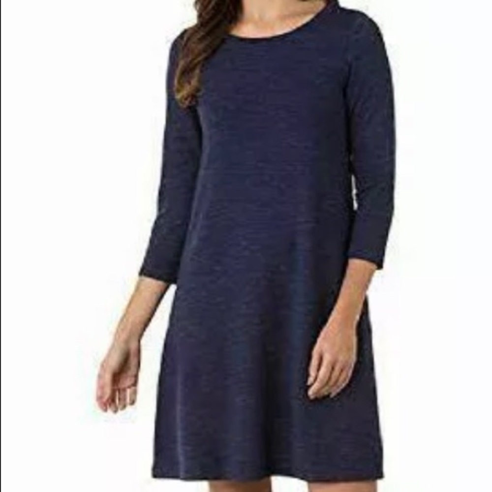 Hilary Radley Dress Navy Space blue